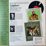 Schubert* : The Unfinished Symphony - Symphony No. 5 (LP, Album)