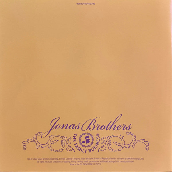 Jonas Brothers : The Family Business  (2xLP, Comp, Cle)