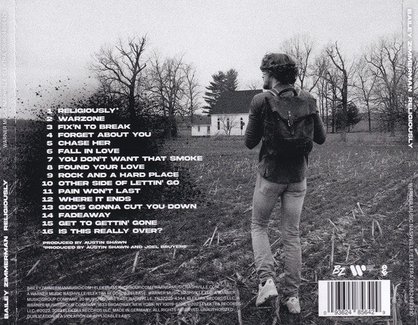 Bailey Zimmerman : Religiously The Album (CD, Album)