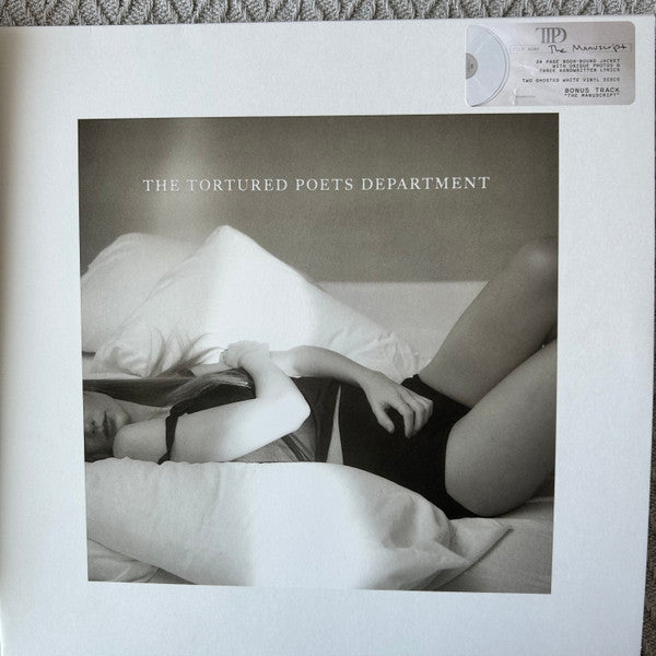 Taylor Swift : The Tortured Poets Department  (2xLP, Album, S/Edition, Whi)
