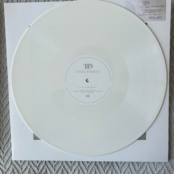 Taylor Swift : The Tortured Poets Department  (2xLP, Album, S/Edition, Whi)