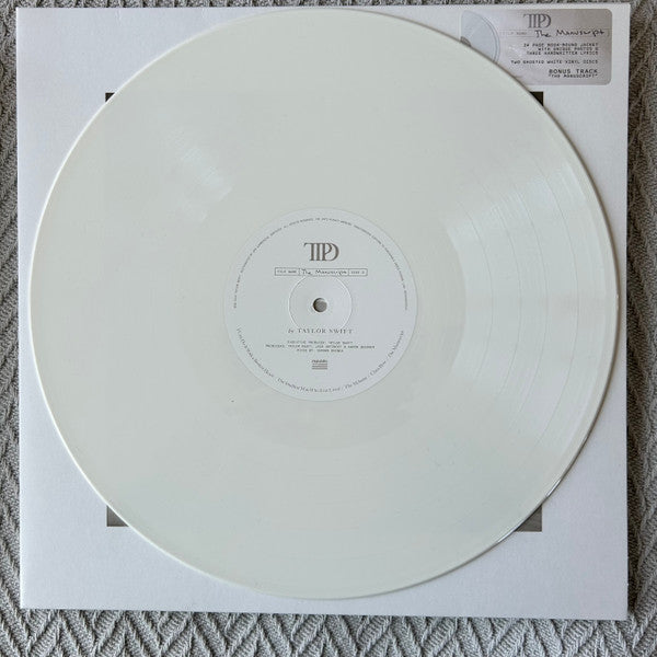 Taylor Swift : The Tortured Poets Department  (2xLP, Album, S/Edition, Whi)