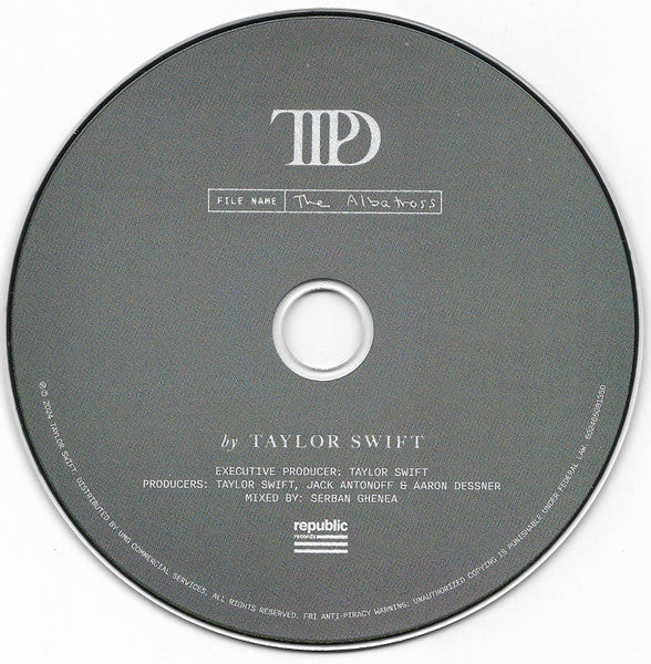 Taylor Swift : The Tortured Poets Department (CD, Album, Dlx, "Th)