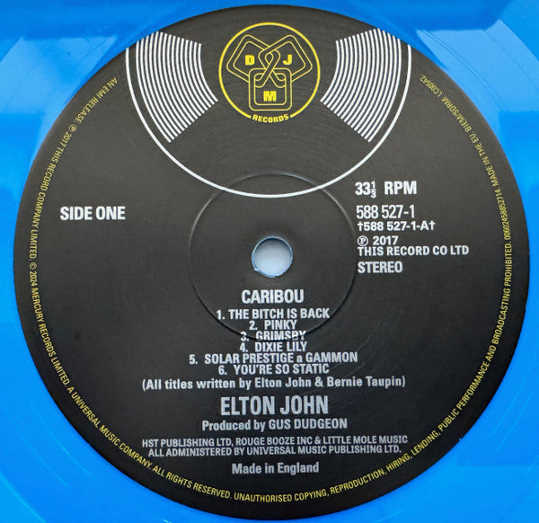 Elton John : Caribou (2xLP, Album, RSD, RE, Sky)