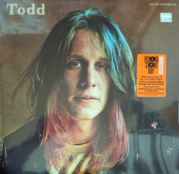 Todd Rundgren : Todd (LP, Ora + LP, Gre + Album, RSD, Ltd, RE)