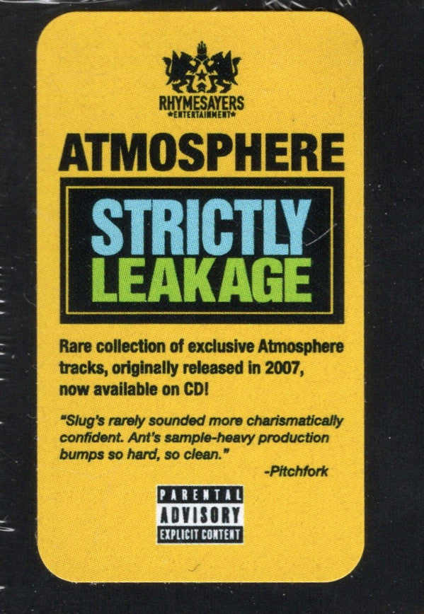 Atmosphere (2) : Strictly Leakage (CD, Album)