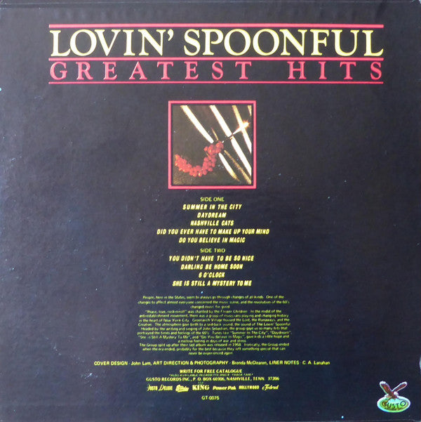Lovin' Spoonful* : Greatest Hits (LP, Comp)