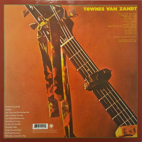 Townes Van Zandt : Our Mother The Mountain (LP, Album, Ltd, RE, 180)
