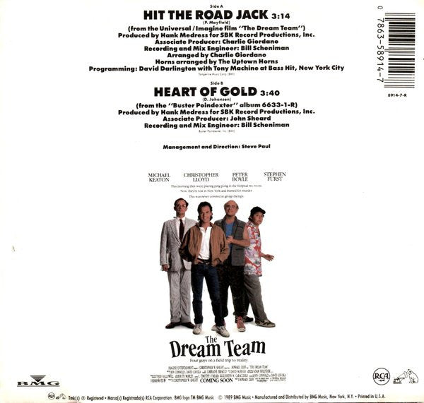 Buster Poindexter And His Banshees Of Blue : Hit The Road Jack (7", Single)