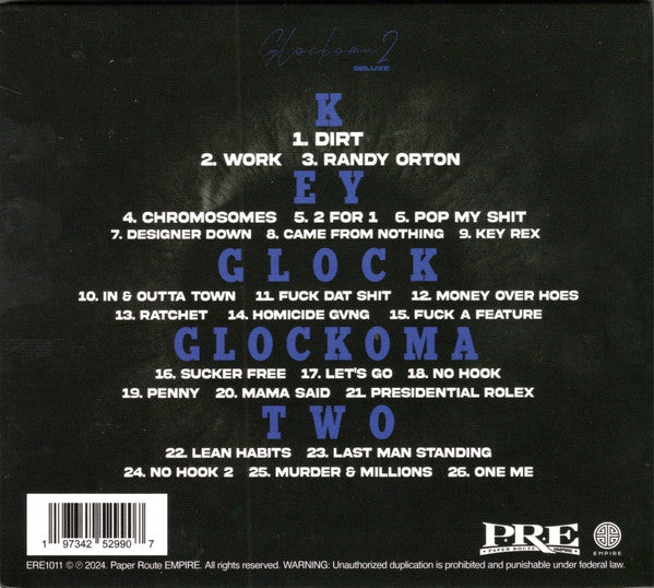 Key Glock : Glockoma 2 (Deluxe) (CD, Dlx)