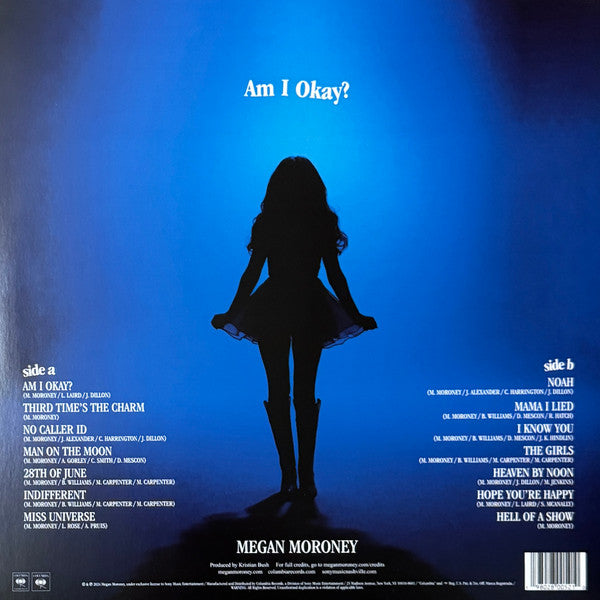 Megan Moroney : Am I Okay? (LP, Album, Whi)