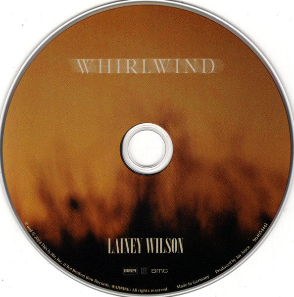 Lainey Wilson : Whirlwind (CD, Album)