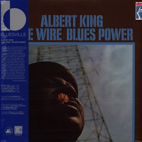 Albert King : Live Wire / Blues Power (LP, Album, RE, 180)