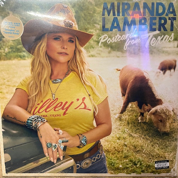 Miranda Lambert : Postcards From Texas (2xLP, Album, Sea)