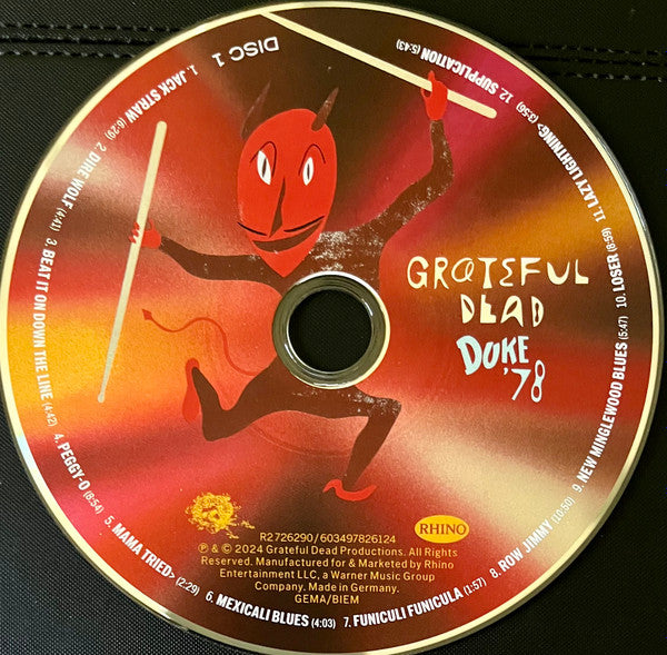 Grateful Dead* : Duke '78 (3xHDCD, Album)