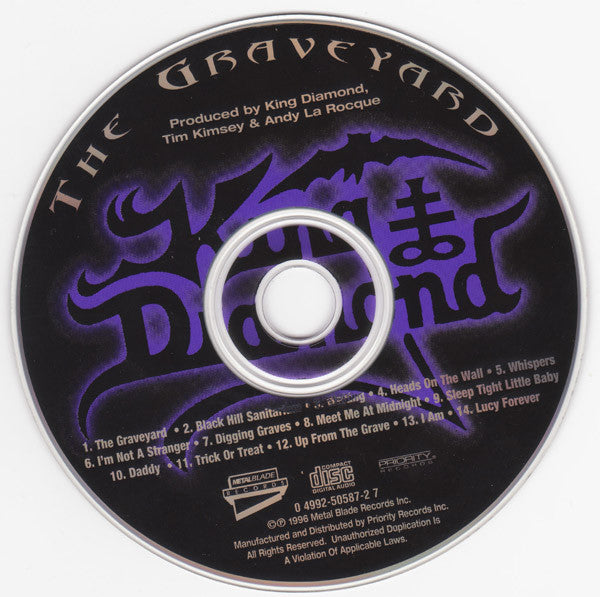 King Diamond : The Graveyard (CD, Album)