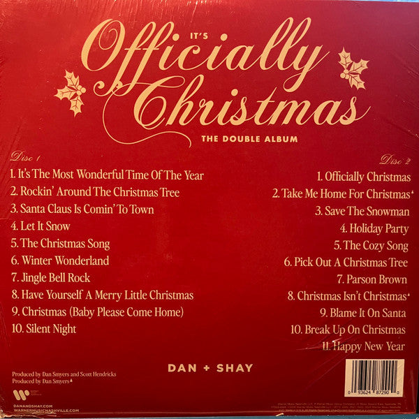 Dan + Shay : It's Officially Christmas: The Double Album  (2xLP, Album)