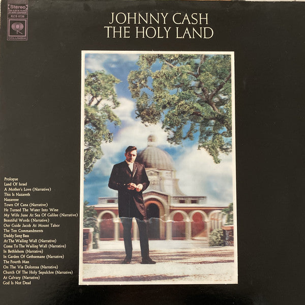 Johnny Cash : The Holy Land (LP, Album, 3D )
