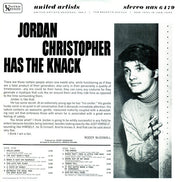Jordan Christopher : Jordan Christopher Has The Knack (LP, Album)