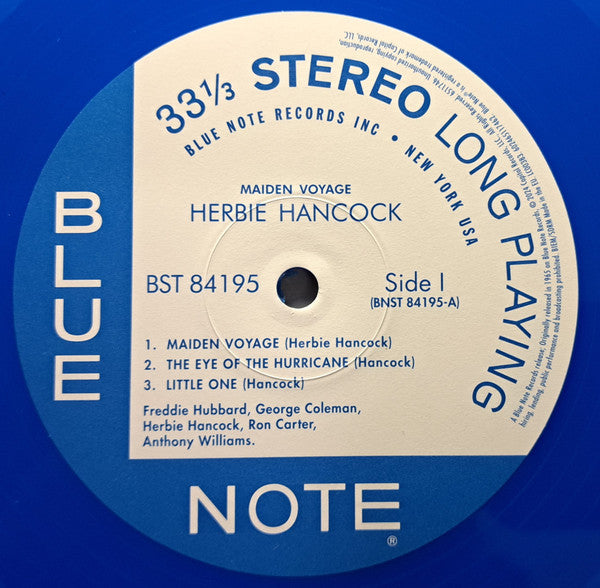 Herbie Hancock : Maiden Voyage (LP, Album, Ltd, RE, Blu)