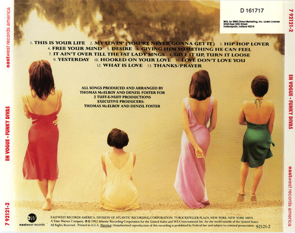 En Vogue : Funky Divas (CD, Album, Club)