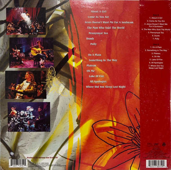 Nirvana : MTV Unplugged In New York (LP, Album, RE, Opa)