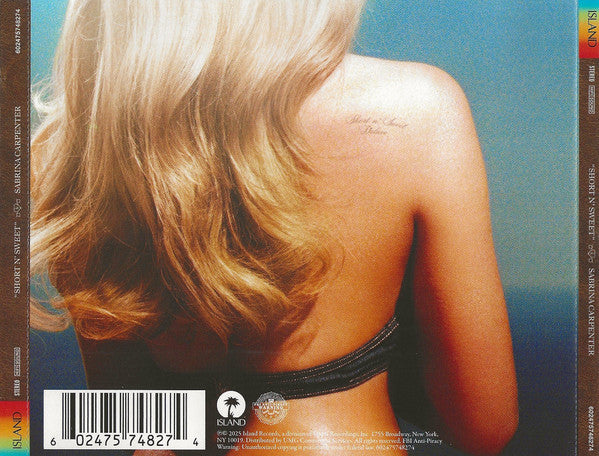 Sabrina Carpenter : Short N' Sweet (CD, Album, Dlx)