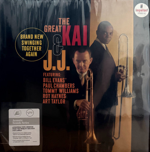 J.J. Johnson & Kai Winding : The Great Kai & J. J. (LP, Album, RE, 180)