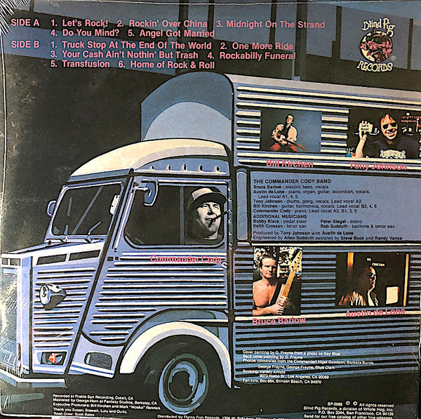Commander Cody : Let's Rock! (LP, Album)