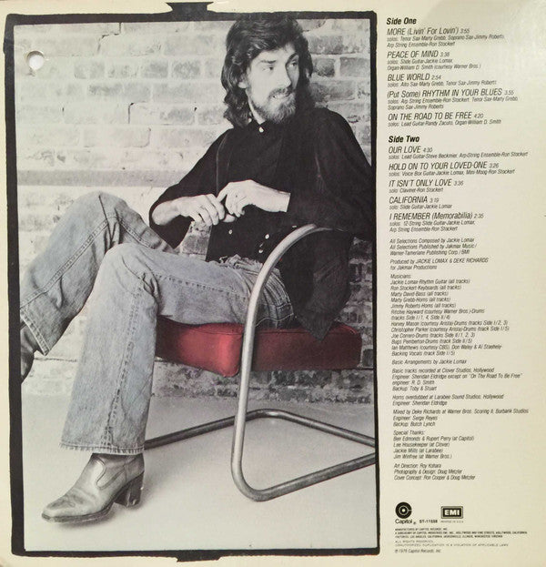 Jackie Lomax : Livin' For Lovin' (LP, Album, Los)