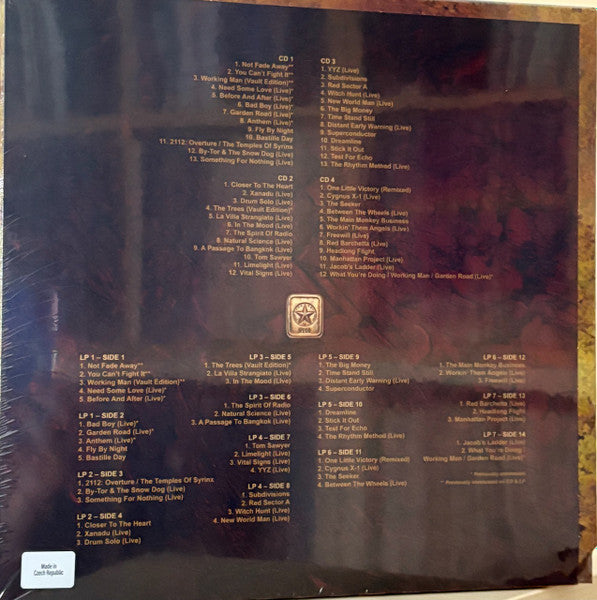 Rush : Rush 50 (4xCD, Comp + 7xLP, Comp + Box, Dlx, S/Edition)