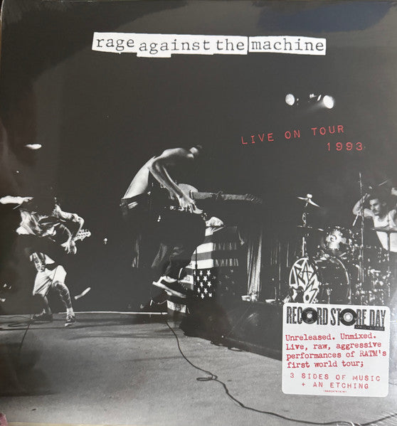 Rage Against The Machine : Live On Tour 1993 (LP + LP, S/Sided, Etch + RSD)