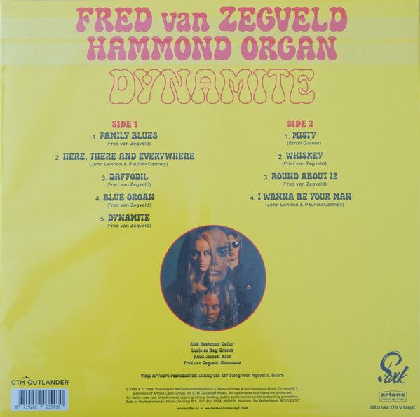 Fred Van Zegveld : Dynamite (LP, Album, Ltd, tra)