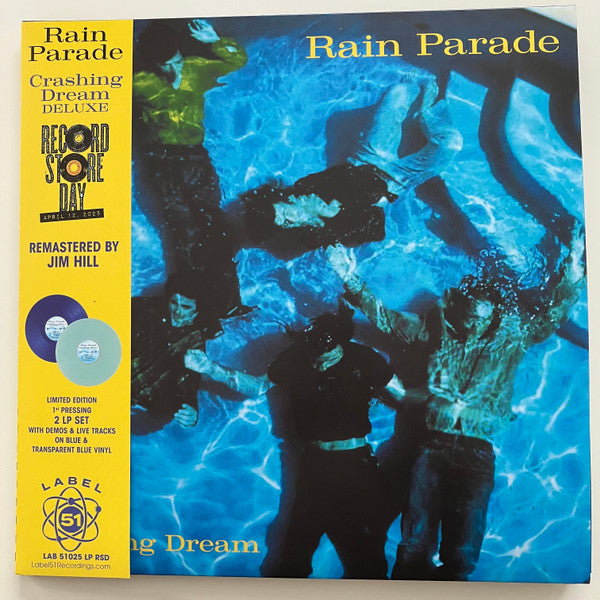 Rain Parade : Crashing Dream (LP, Blu + LP, Blu + Album, Dlx, Ltd, RE, RM)