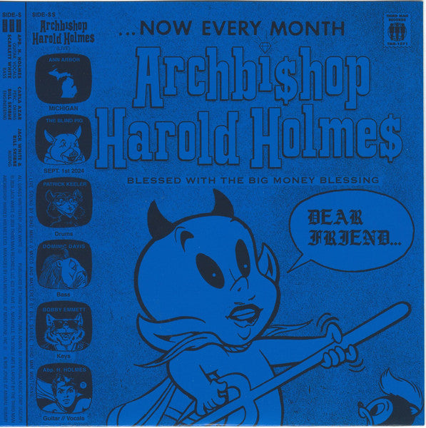 Jack White (2) : Archbishop Harold Holmes (7", Single)
