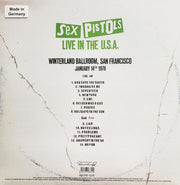 Sex Pistols : Live In The U.S.A. (Winterland Ballroom, San Francisco) (January 14th 1978) (LP, Album, Ltd, Blu)