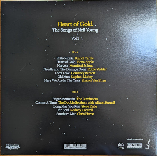 Various : Heart Of Gold (The Songs Of Neil Young Vol. 1) (LP, Comp, Dai)