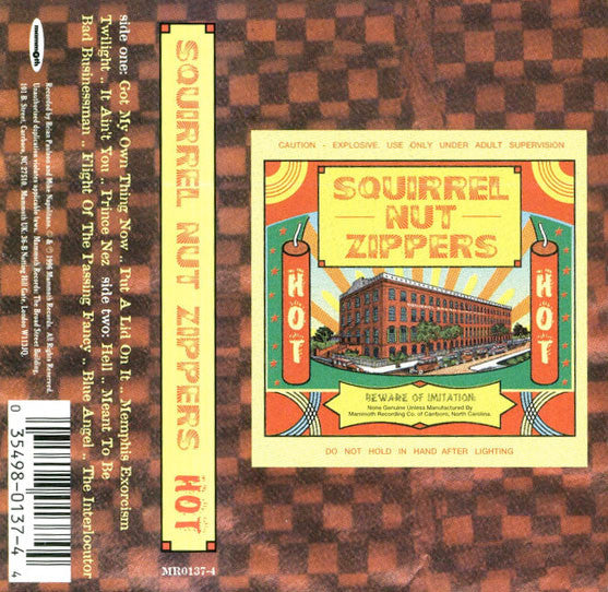 Squirrel Nut Zippers : Hot (Cass, Album)