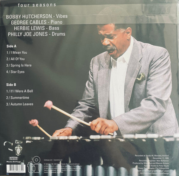 Bobby Hutcherson / George Cables / Herbie Lewis / Philly Joe Jones* : Four Seasons (LP, RE)
