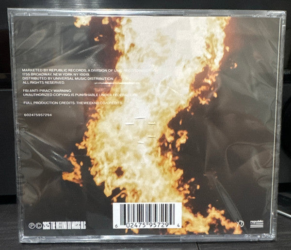 The Weeknd : Hurry Up Tomorrow (2xCD, Album, Com)