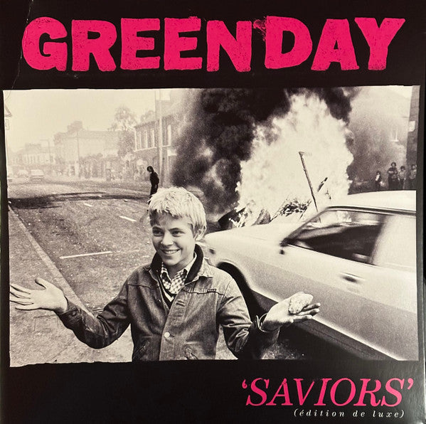 Green Day : Saviors (Édition De Luxe) (2xLP, Album, Dlx, Ltd, Hot)