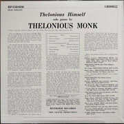 Thelonious Monk : Thelonious Himself (LP, Album, Mono, RE, 180)