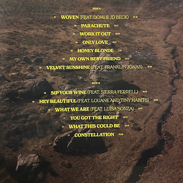 Joe Jonas : Music For People Who Believe In Love (LP, Album, Whi)