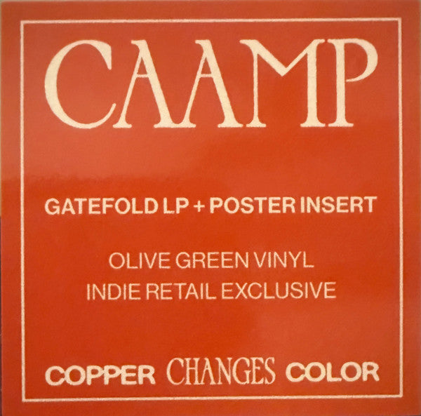 Caamp : Copper Changes Color (LP, Album, Oli)