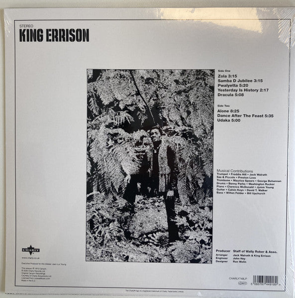 King Errisson : The King Arrives (LP, Album, RE, Bla)