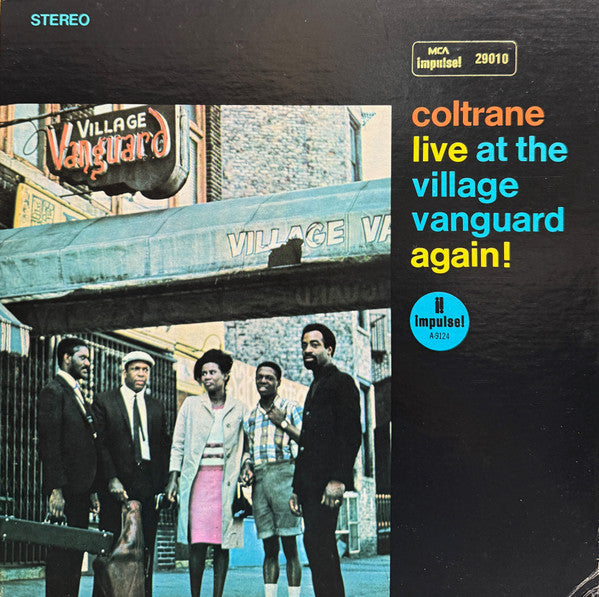 John Coltrane : Live At The Village Vanguard Again! (LP, Album, RE, Gat)