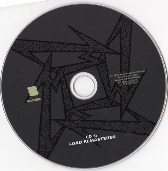 Metallica : Load (CD, Album, RE, RM + 2xCD, Comp + Exp)
