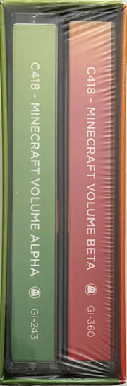 C418 : Minecraft Volume Alpha / Minecraft Volume Beta (Cass, Album, RE, Gre + Cass, Album, RE, Red + Box,)