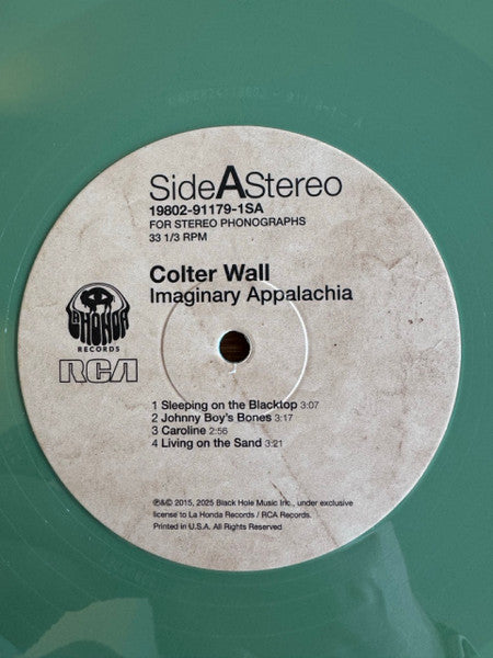 Colter Wall : Imaginary Appalachia  (LP, Ltd, RE, Gre)