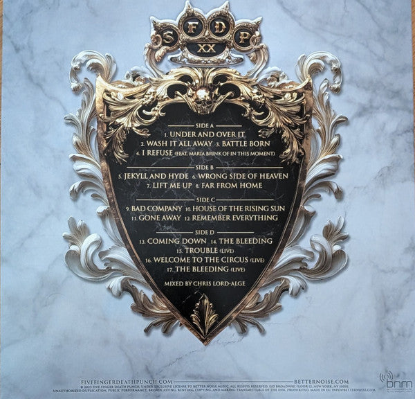 Five Finger Death Punch : Best Of Volume 1 (2xLP, Comp, Ltd, RM, Spe)